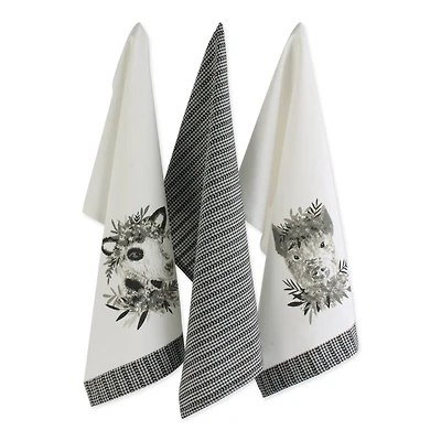 DII® Barn Animals Dishtowel, 3ct.