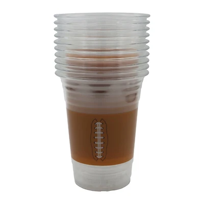 16oz. Football Plastic Cups, 10ct. by Celebrate It™