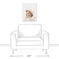 Bedtime Teddy 16" x 20" Canvas Wall Art