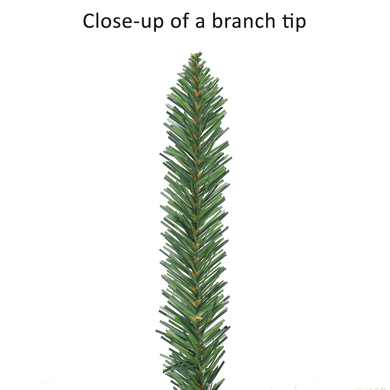 7ft. Pre-Lit Carson Artificial Pine Tree, Clear Lights