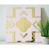 Dritz Home® Large Brass Smooth Quatrefoil Corners, 4ct.