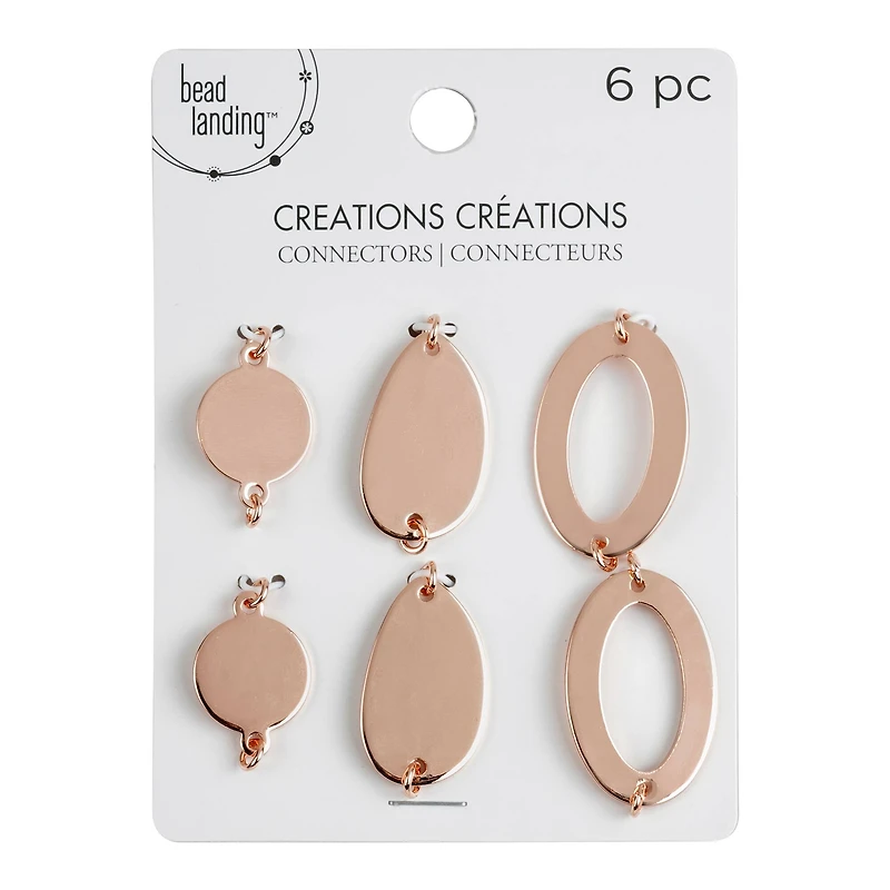 Mixed Round & Oval Connectors by Bead Landing™ Creation