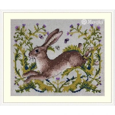 Merejka The Hare Counted Cross Stitch Kit