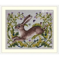 Merejka The Hare Counted Cross Stitch Kit
