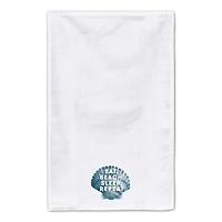 Eat Sleep Beach Repeat Tea Towel Set