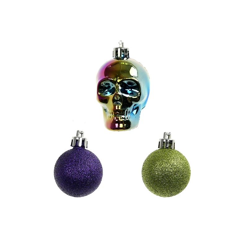 Skull & Ball Ornaments, 6ct. by Ashland®