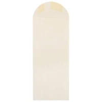 JAM Paper 4.75" x 11" Natural White Wove Policy Business Strathmore Envelopes, 25ct.