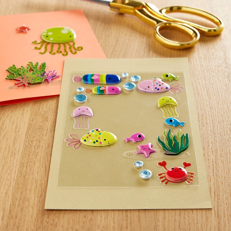 12 Pack: Sea Life Story Telling Stickers by Recollections™