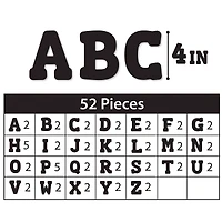ArtSkills® 2.5" to 4" Black 160 Piece Paper Poster Letter Set