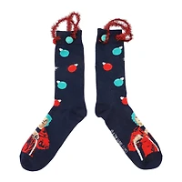 Christmas Vacation™ Merry Clarkmas Adult Pom Pom Crew Socks