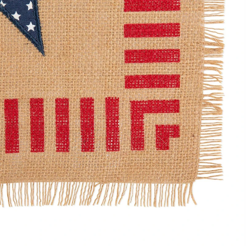DII® 4th of July Jute Placemat Set, 6ct.