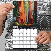 2026 National Parks-Art Mini Calendar