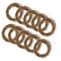 10 Pack: 10" Grapevine Wreath by Ashland®