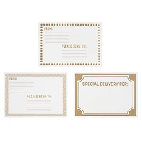 Kraft & White Address Labels by Celebrate It™