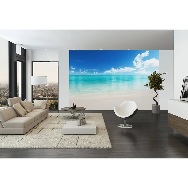 Ideal Décor The Beach Wall Mural
