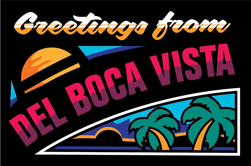 Camelot Dotz Seinfeld Del Boca Vista Diamond Painting Kit