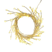 80ct. Warm White LED Firecracker String Lights on Silver Wire by Ashland®