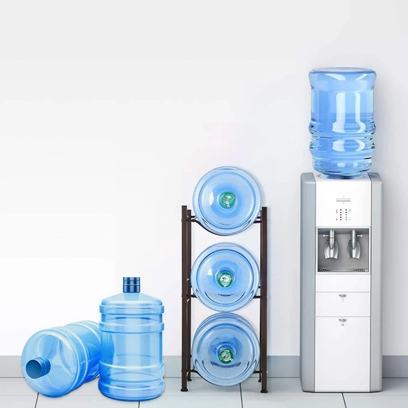 NEX™ 3-Tier 5-Gallon Water Bottle Storage Rack