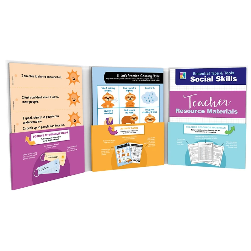 Carson Dellosa® Essential Tips & Tools: Social Skills Classroom Kit, Grade PK-8