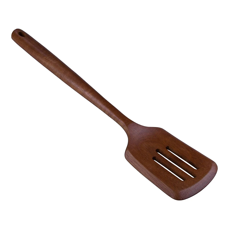 13" Acacia Wood Slotted Turner by Makery™