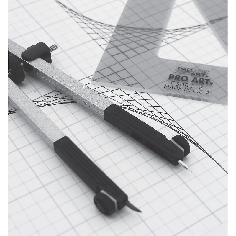 Pro Art® 8" x 8" Grid/Inch Quadrille Pad, 8.5" x 11"