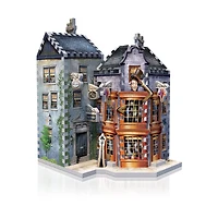 Harry Potter Diagon Alley Collection - Ollivander's Shop, Quidditch Supplies, Madam Malkin's, Weasleys' Wizard Wheezes: 1175 Pcs
