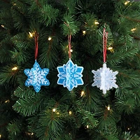 3D Snowflake Ornament Diamond Art Kit by Make Market®