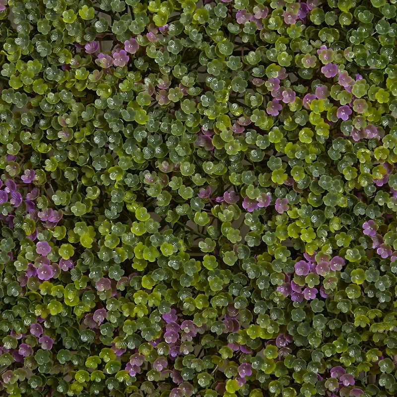 Purple & Green Clover Mat, 12ct.