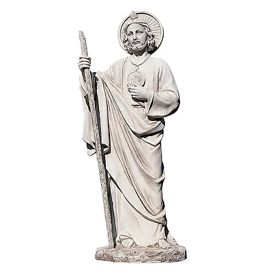 Design Toscano® 3.6ft. St. Jude, Patron Saint of Hopeless Cases Garden Statue