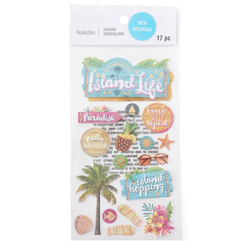 Island Life Stickers by Recollections™