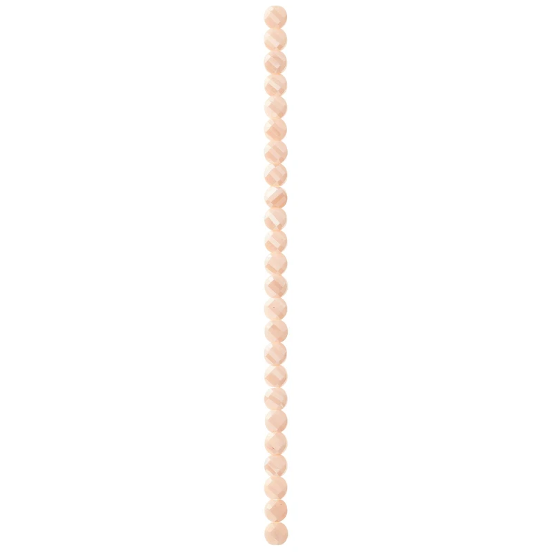 12 Pack: Silverite Champagne Glass Round Beads, 8mm by Bead Landing™