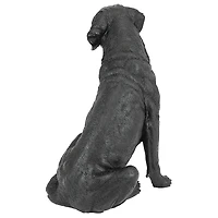 Design Toscano Black Labrador Retriever Dog Statue