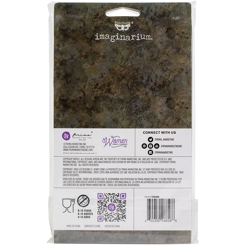 Finnabair® Décor Moulds® Grungy Frames Silicone Mold