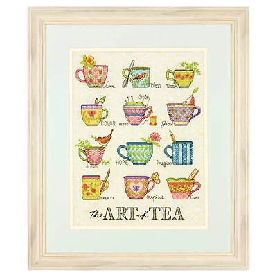 Dimensions® Counted Cross Stitch Kit, The Art of Tea
