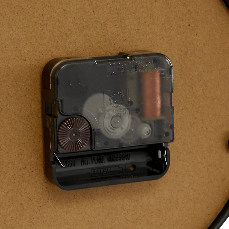 8" Round Metal Modern Clock Set