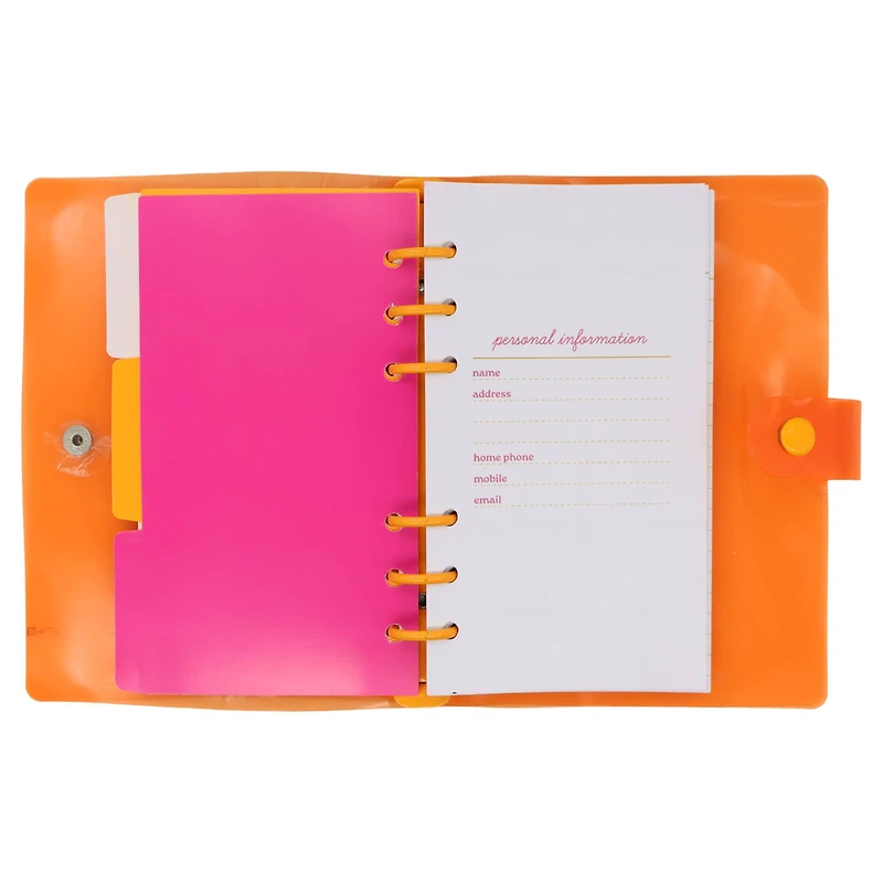 Assorted 5" x 7.25" Ring Binder Planner, 1pc. by Fab Finds