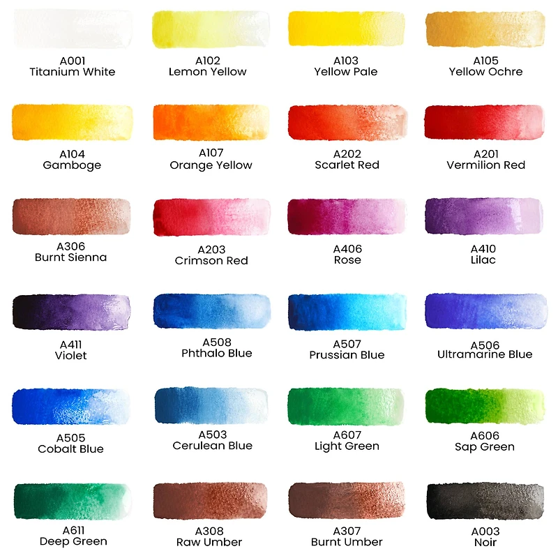 Arteza® 24 Color Watercolor Paint Set