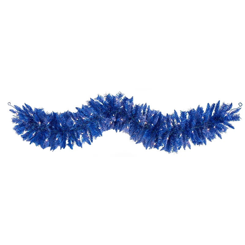 6ft. LED Blue Christmas Garland