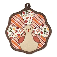 Thanksgiving Holiday Gobble Turkey Potholder Gift Set