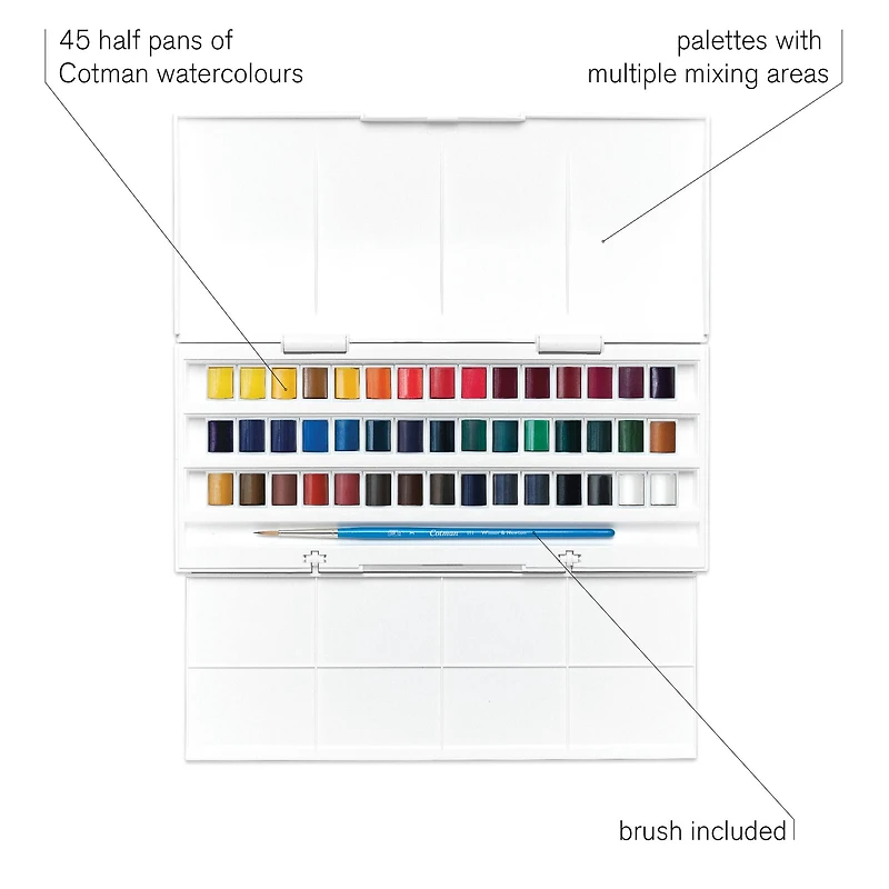 Winsor & Newton® Cotman Water Colours™ Studio Set
