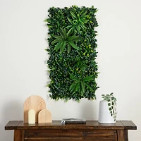 20" x 40" Andean Cloud Forest Artificial Living Wall Panel