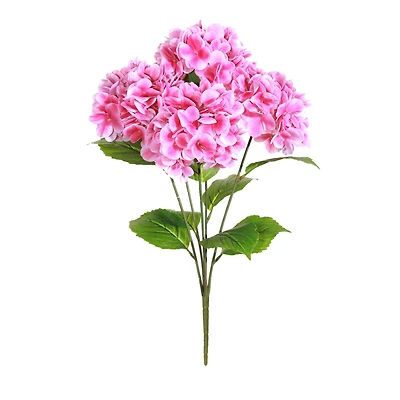 23" Pink Hydrangea Bush by Ashland®