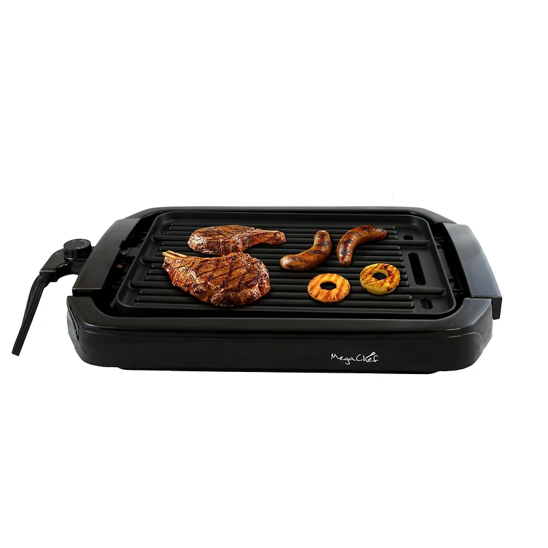 MegaChef Dual Surface Reversible Indoor Grill & Griddle