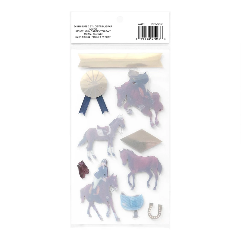Equestrian Dimensional Stickers by Recollections™