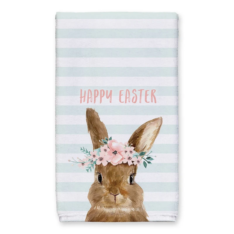 Happy Easter Bunny Tea Towel - Set of 2