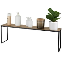 Organize It All Matte Black Over the Sink Shelf