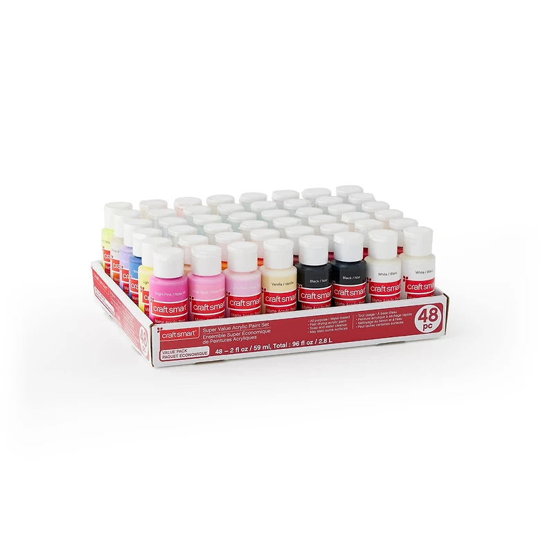Super Value Acrylic Paint Set by Craft Smart®