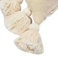 Hello Honey® Chenille Lumbar Pillow with Tassels