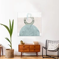 Chic Urban Abstract III 40" x 40" Canvas Wall Art