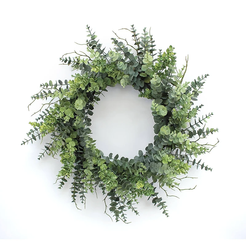 29" Eucalyptus Twig Wreath